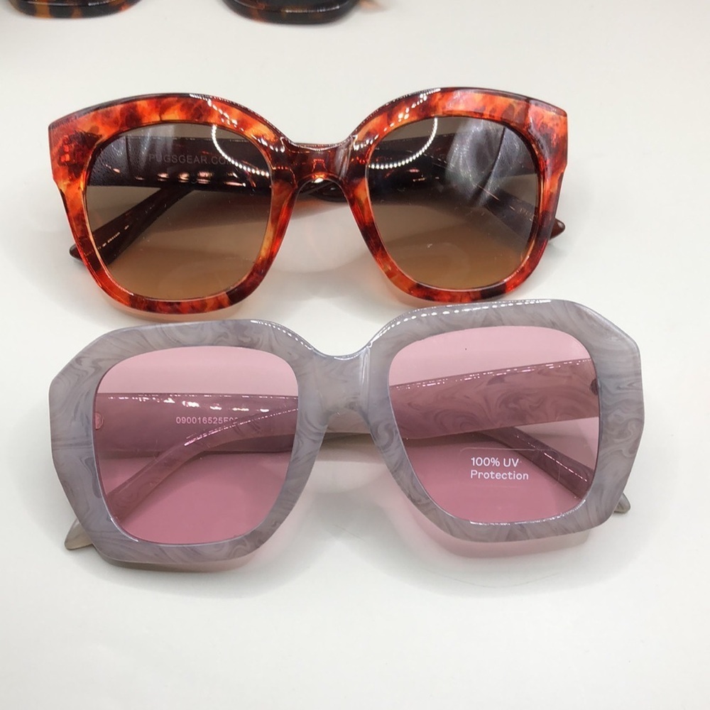 Curated bundle 11 trendy fashion style square + sunglasses variety of brands. - Picture 4 of 8